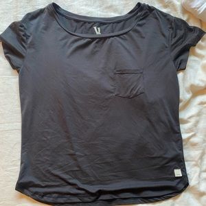 Womens black vuori tee